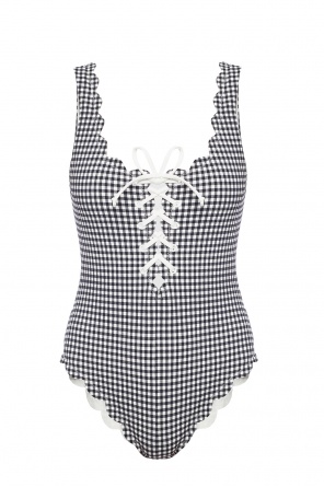 One-piece swimsuit with a ruffle, zdjęcie 1 One-piece swimsuit with a ruffle od Marysia